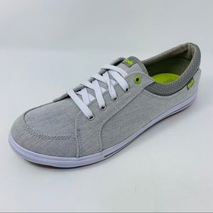 Keds Gray Canvas Women’s Flats Sneakers Size 8